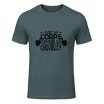 avec Un Corps comme ça, Qui a Besoin de Cheveux in Dark Heather - front view