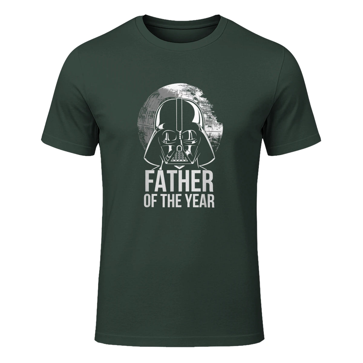 Star Wars Darth Vader Vater des Jahres, Papa Design in Forest Green - front view