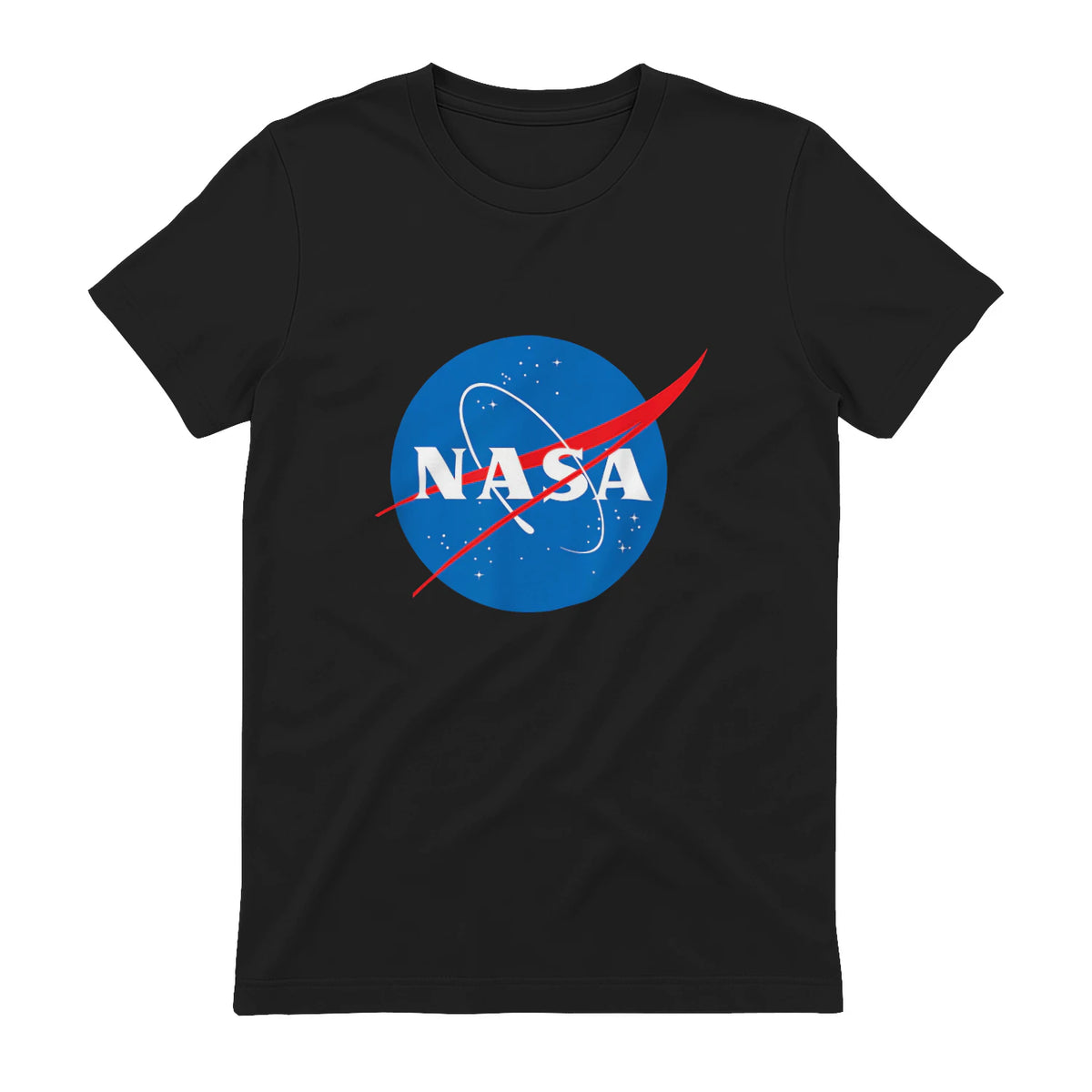 NASA Meatball Official Logo T-Shirt in Black - back view