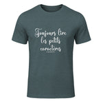 Drôle Annonce Grossesse Grand Parents Original Future Maman in Dark Heather - front view