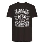 Vintage Sixtieth Birthday Shirt T-Shirt in Dark Chocolate - back view