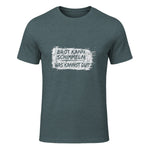 Brot Kann Schimmeln Was Kannst Du ; Lustiges in Dark Heather - front view