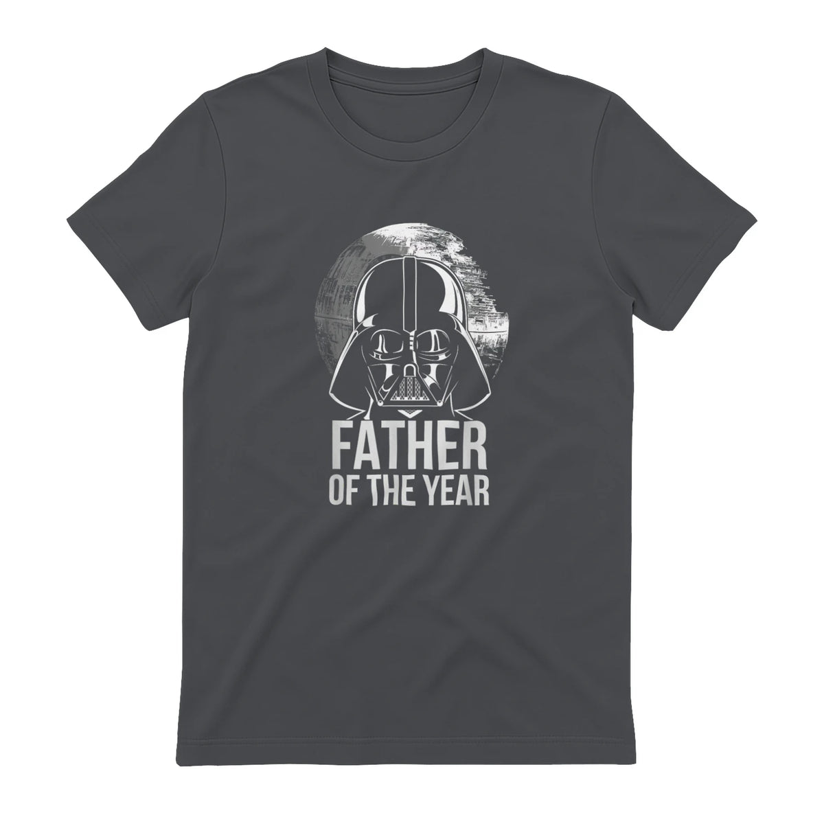 Star Wars Darth Vader Vater des Jahres, Papa Design in Charcoal - back view