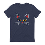 Costume de chat mignon amant de chat in Heather Navy - back view