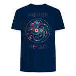 Mother of Cats Shirt T-Shirt in Navy - back view