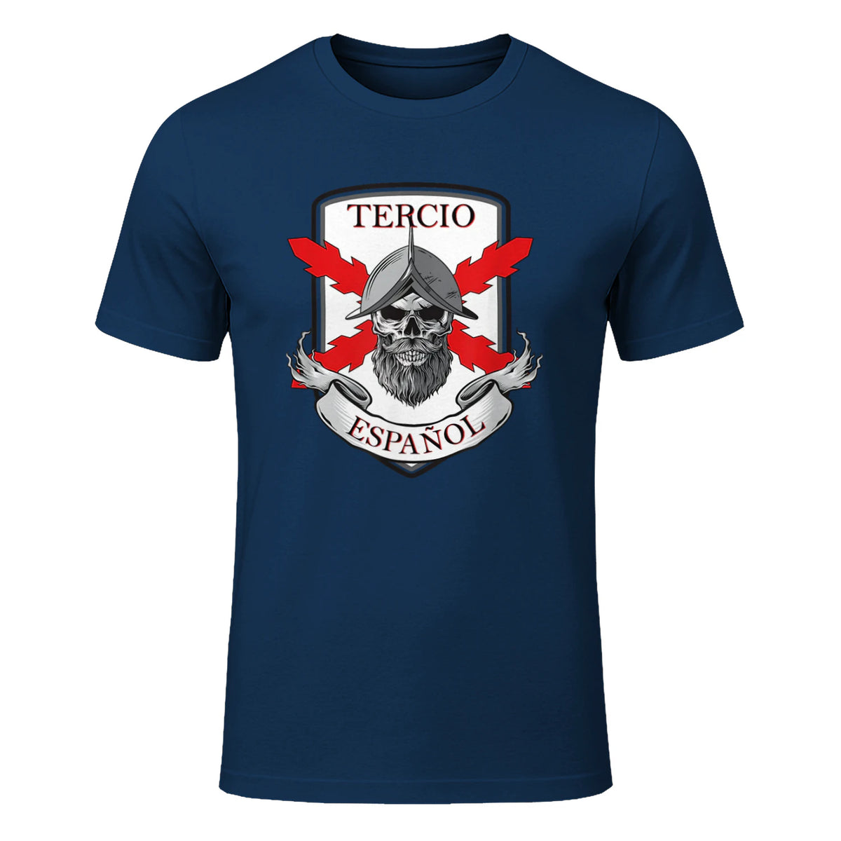 Tercero español. Soldado Calavera in Navy - front view