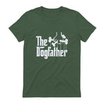 The Dogfather Dog Dad Dog Lover in Military Green - back view
