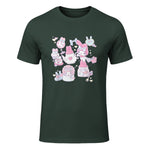 Sanrio My Melody Sweet Pink Tea Party in Forest Green - front view