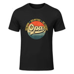 Opa Geschenke Lustig Großvater Geschenkidee Spruch Opa in Black - front view