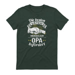 Die Besten Väter Werden Zum Opa Befördert I Geburt I Baby in Forest Green - back view