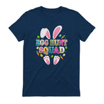 Egg Hunt Squad Bunny Happy Easter Day in Navy - back view
