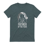 Star Wars Darth Vader Vater des Jahres, Papa Design in Dark Heather - back view
