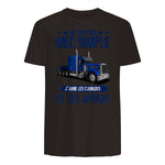 Camion et Routier, mec Simple, Chauffeur Poids Lourds in Dark Chocolate - back view