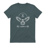 Drapeau circassien, Adygea, Adiga. in Dark Heather - back view