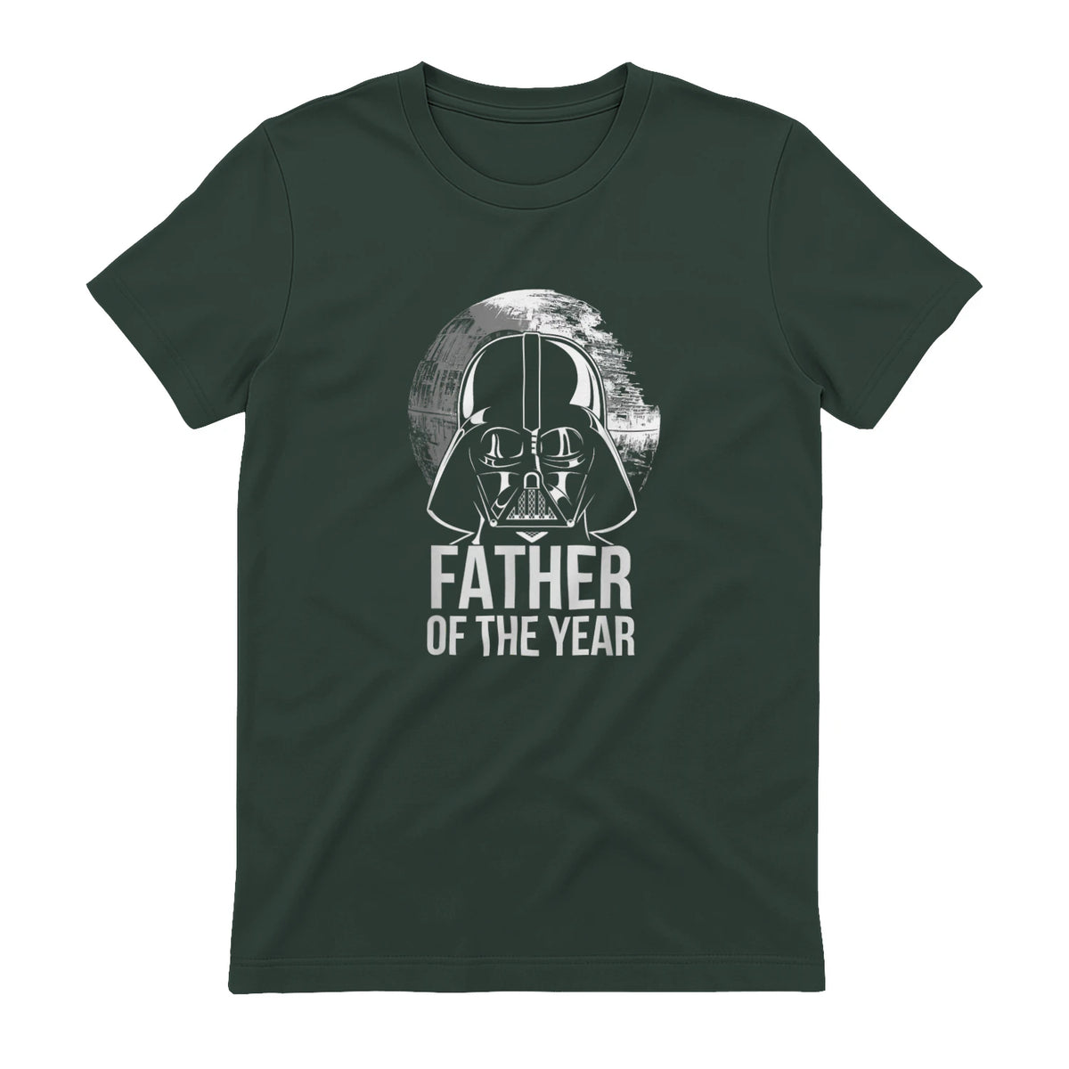 Star Wars Darth Vader Vater des Jahres, Papa Design in Forest Green - back view