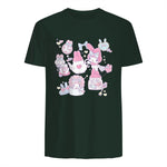 Sanrio My Melody Sweet Pink Tea Party in Forest Green - back view