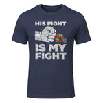 Autism Awareness for Parents of Autistic Kids T-Shirt in Heather Navy - front view