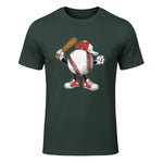 Baseball Boy T-Shirt in Forest Green - front view