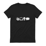 Autism Awareness Acceptance Shirt Support Mom Women Kid in Black - back view