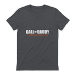Gamer Dad Call of Daddy Call of Dad Parenting Ops in Charcoal - back view
