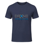 Drone Operator Aircraft Pro Expert Pilot For Men Women Idée in Heather Navy - front view