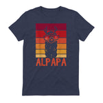Auf ALPAPA in Heather Navy - back view