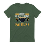 Alors on n'attend Pas Patrick in Military Green - back view