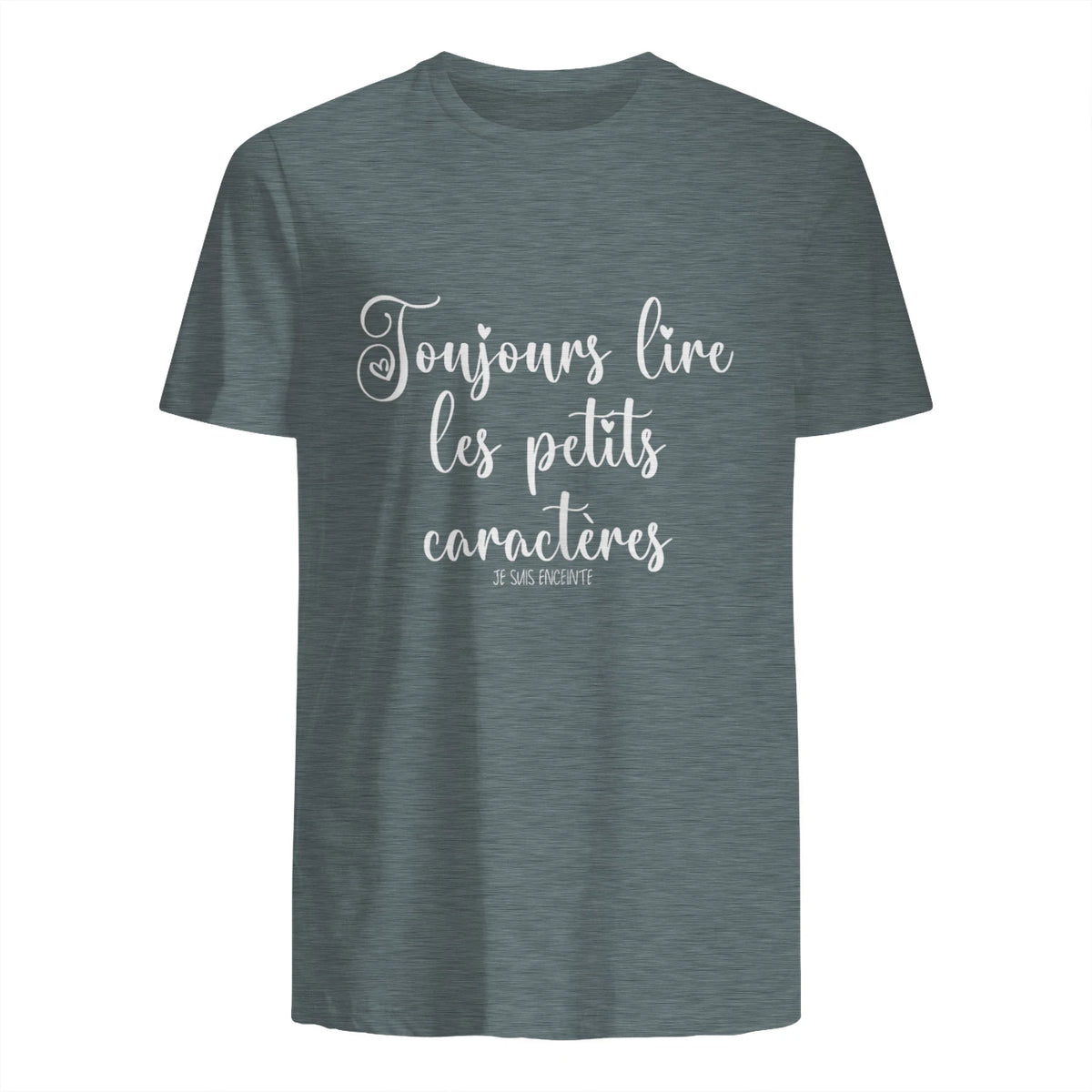 Drôle Annonce Grossesse Grand Parents Original Future Maman in Dark Heather - back view