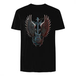 Fans de Hard Rock Vintage Music Rock and Roll Lover in Black - back view
