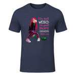 Kawaii Anime Girl Kawaii Clothes Anime Clothing Goth Girl in Heather Navy - front view