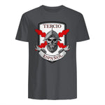 Tercero español. Soldado Calavera in Charcoal - back view