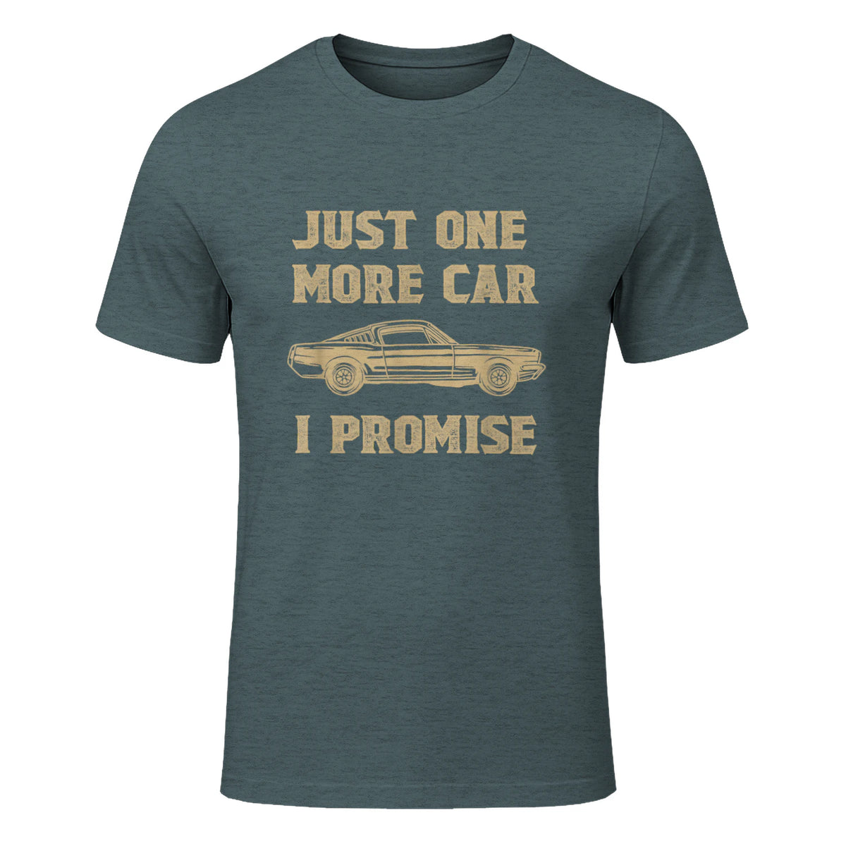 Design for Car Lovers & Mechanics One More Car Part Promise in Dark Heather - front view