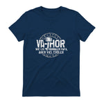 Vathor Vater Thor Cool Hammer Papa Fathor in Navy - back view