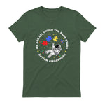 Autism We are All Under The Same Stars Space Astronaut in Military Green - back view