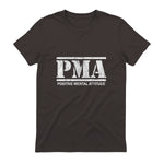 Attitude mentale positive. PMA in Dark Chocolate - back view