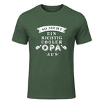 So Sieht EIN richtig Cooler Opa aus Großvater in Military Green - front view
