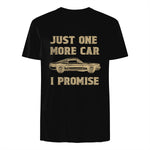 Design for Car Lovers & Mechanics One More Car Part Promise in Black - back view