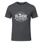 Vathor Vater Thor Cool Hammer Papa Fathor in Charcoal - front view