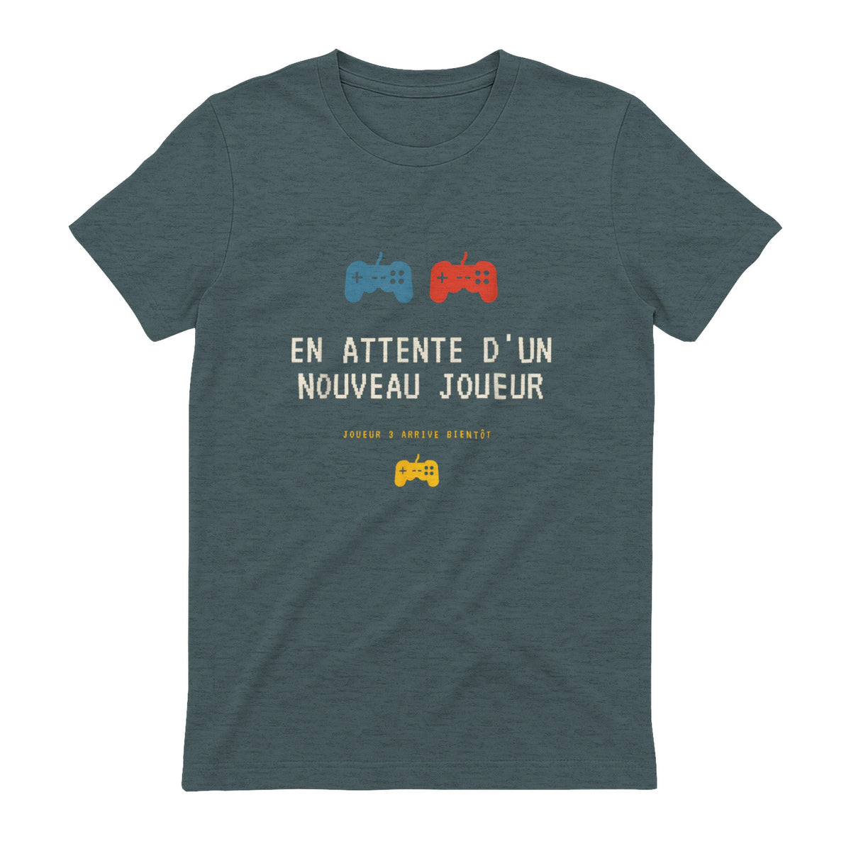 Futur Maman Futur Papa Annonce Grossesse bébé Arrive bientôt in Dark Heather - back view