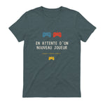Futur Maman Futur Papa Annonce Grossesse bébé Arrive bientôt in Dark Heather - back view