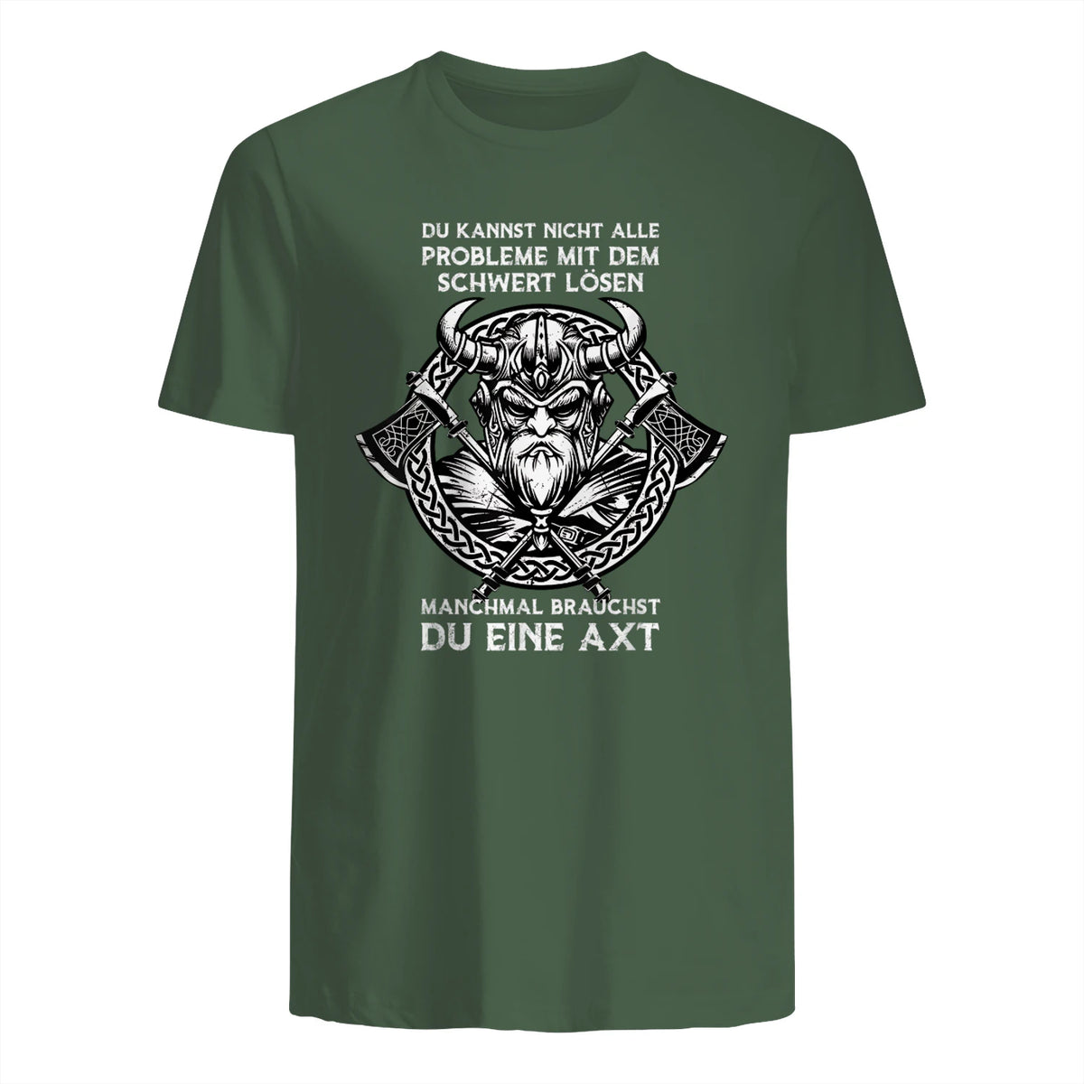 Manchmal brauchst Du eine Axt Son of Odin Valhalla in Military Green - back view