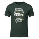 Die Besten Väter Werden Zum Opa Befördert I Geburt I Baby in Forest Green - front view