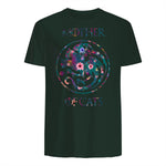 Mother of Cats Shirt T-Shirt in Forest Green - back view