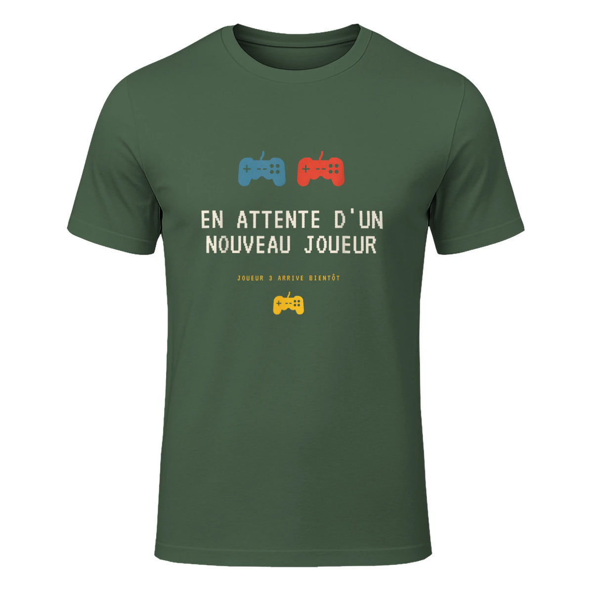 Futur Maman Futur Papa Annonce Grossesse bébé Arrive bientôt in Military Green - front view