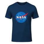 NASA Meatball Official Logo T-Shirt in Navy - front view