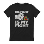 Autism Awareness for Parents of Autistic Kids T-Shirt in Black - back view