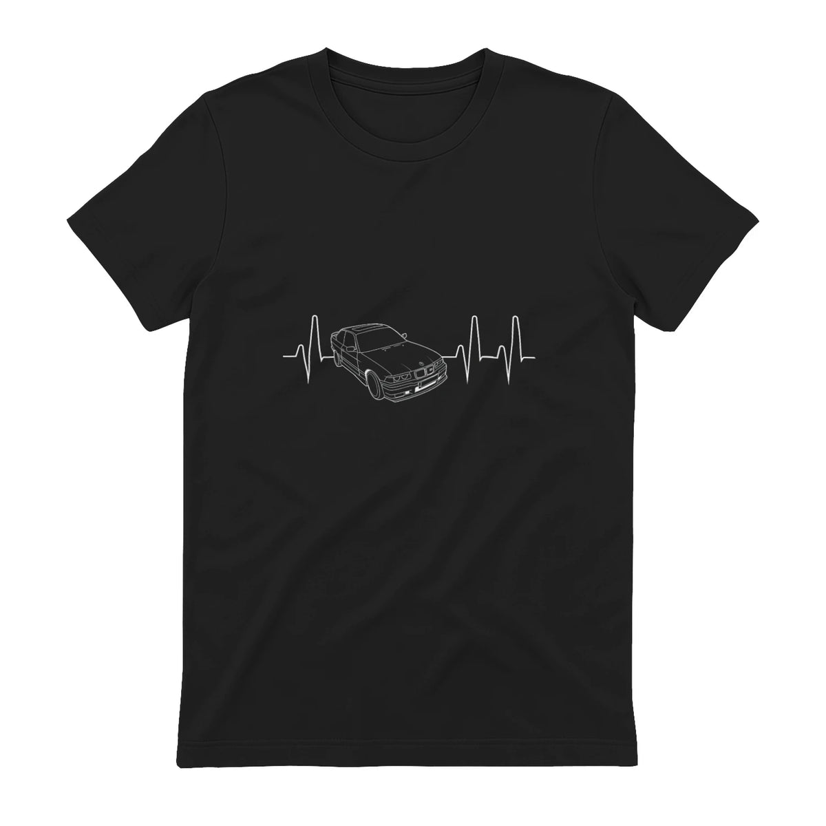 E36 Battement de C"ur pour Amoureux des Voitures in Black - back view