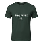 Katastrophe Alter, lustiger Spruch, USA Militär,Army in Forest Green - front view