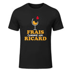 Frais comme Un Ricard - Ricard Pastis Apéro in Black - front view