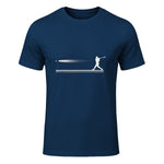 Baseball Apparel - Baseball T-Shirt in Navy - front view